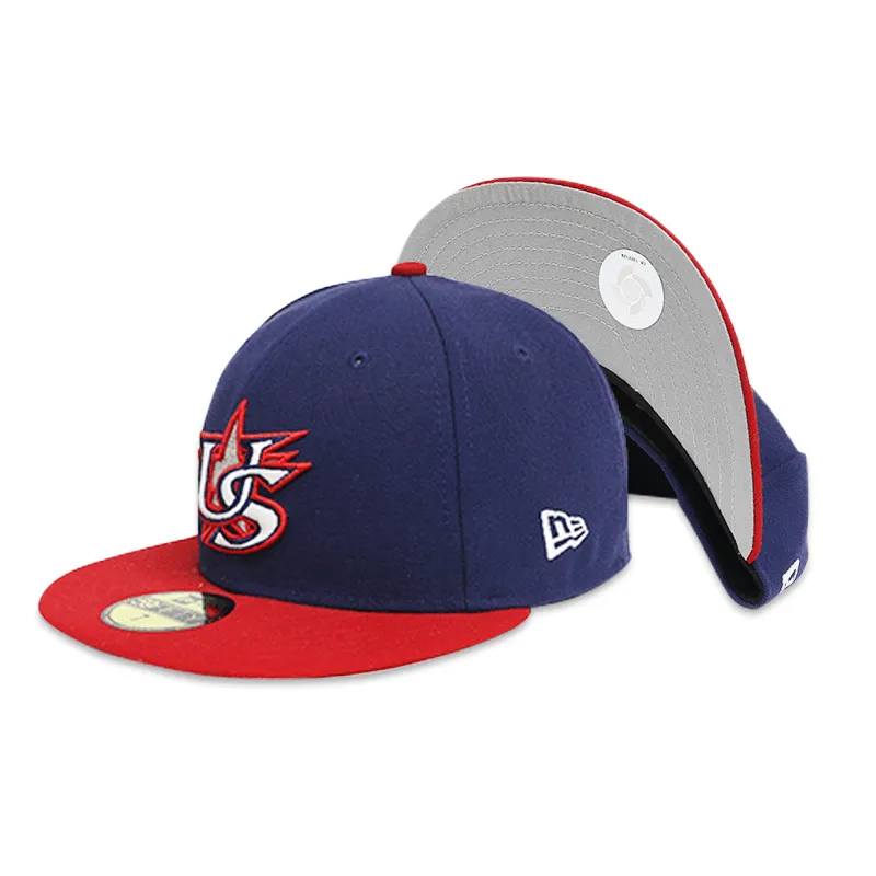 [11408430] World Baseball Classic WBC17 USA Men's Fitted