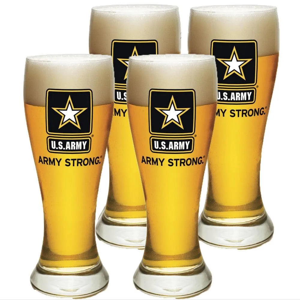 Army Star Pilsner Glass Set