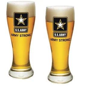 Army Star Pilsner Glass Set