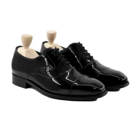 ARSHA - BLACK PATENT OXFORD