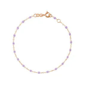 Baby Classic Gigi Lilac bracelet, Rose Gold, 5.1"