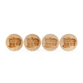 Beaurebar Coaster Set 4-Pack