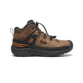 Big Kids' Targhee Waterproof Boot  |  Dark Earth/Golden Brown