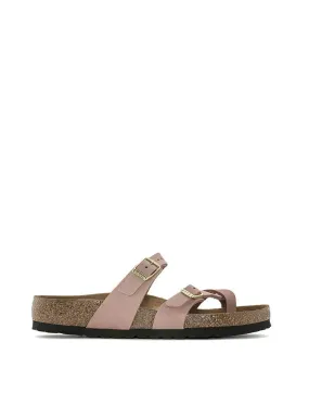 Birkenstock Mayari Soft Footbed Narrow Sandal Old Rose Nubuck