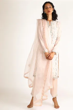 Blush Pink Mirror Salwar Set