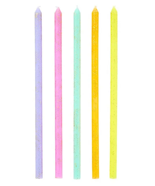 Cake Candles, Set of 6 - Multi