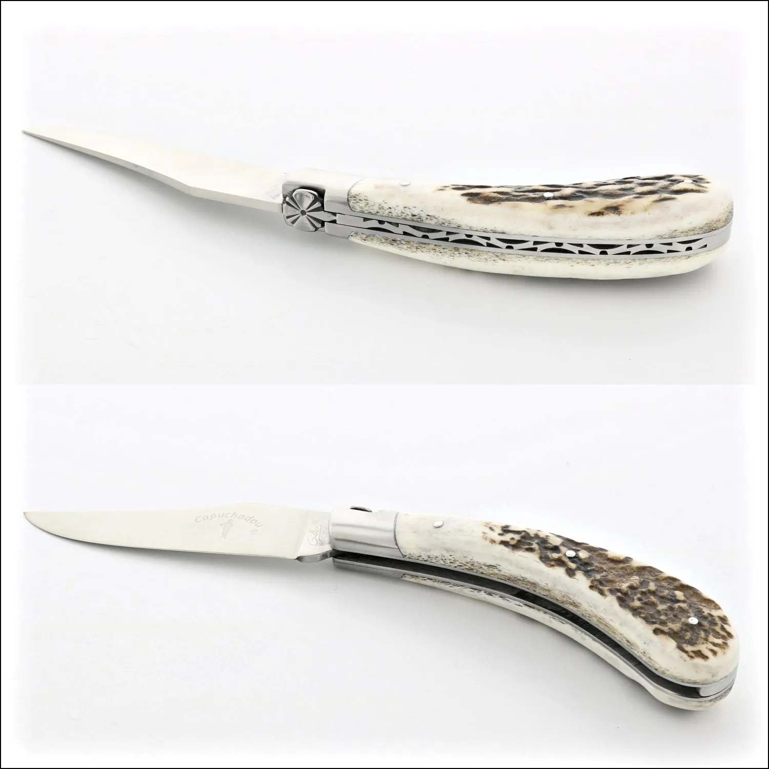 Capuchadou 12 cm Classic Folding Knife - Deer Stag