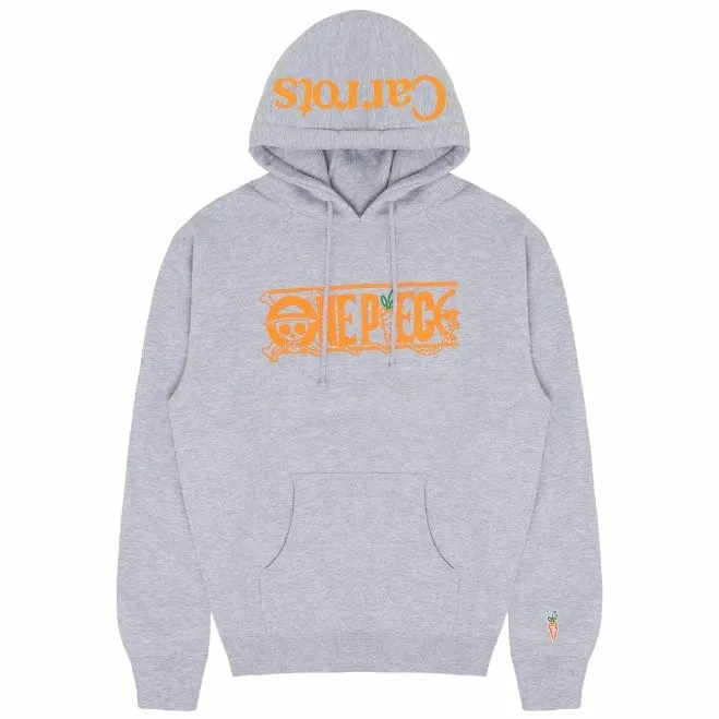 Carrots X One Piece Icon Logo Hoodie (Athletic Heather)