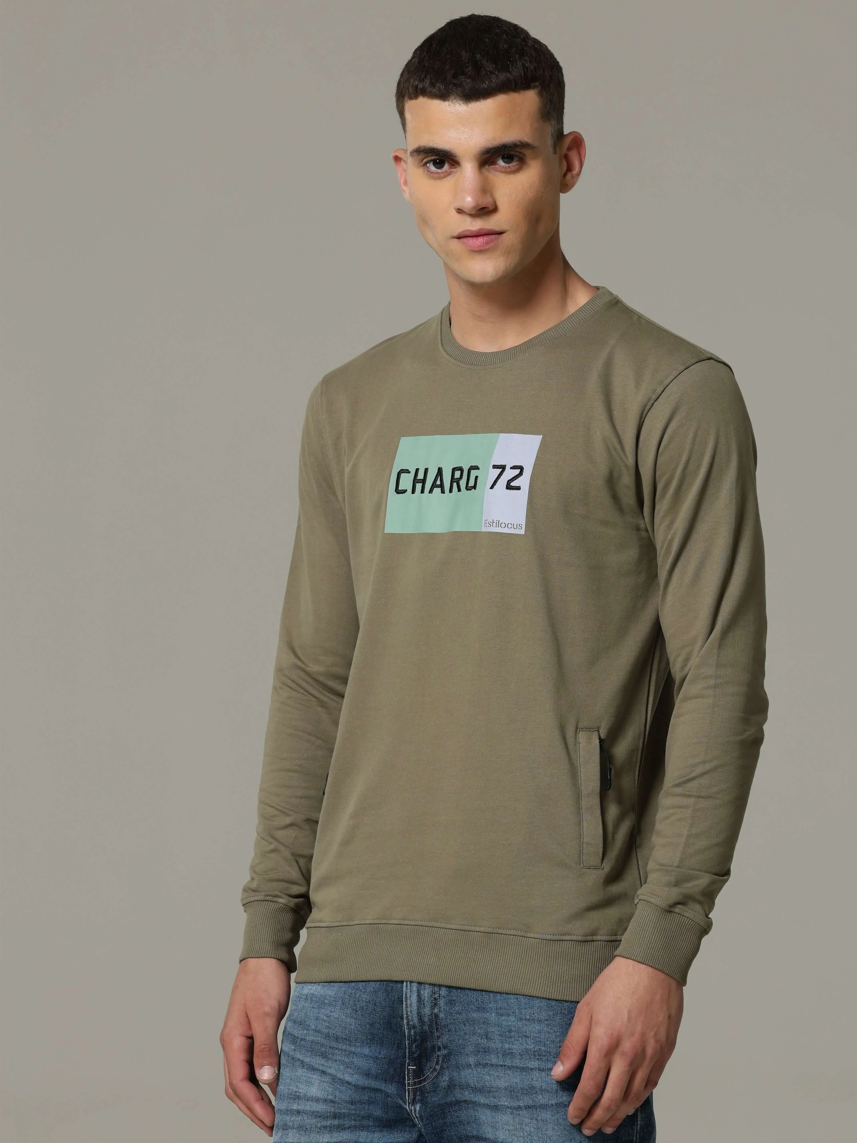 Charg Green Sweat Shirt