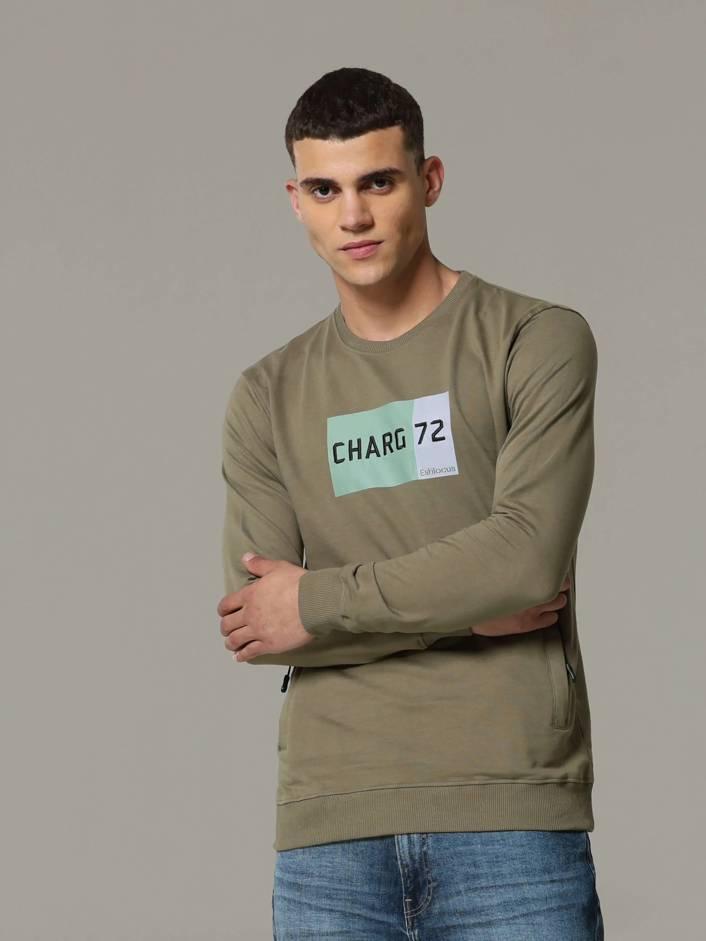 Charg Green Sweat Shirt