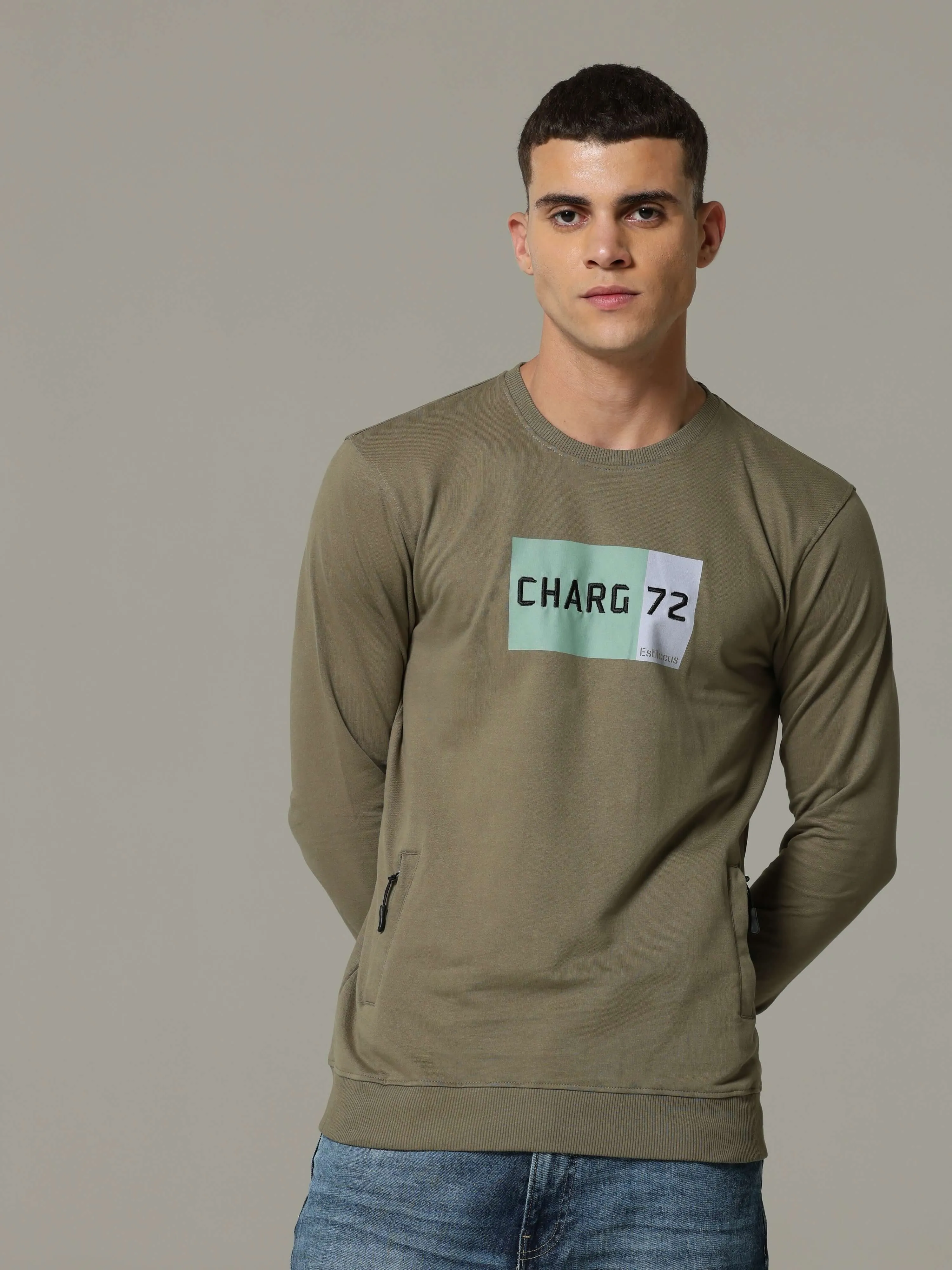 Charg Green Sweat Shirt