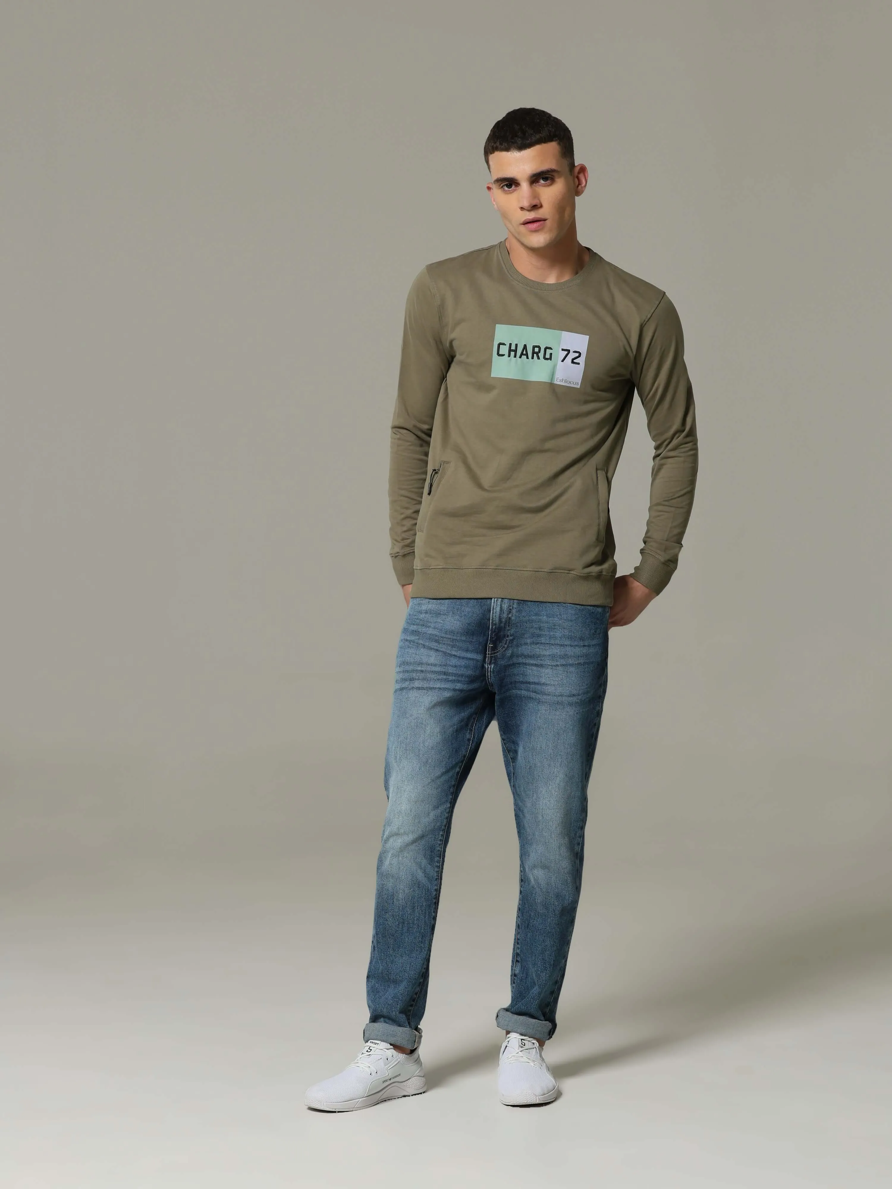 Charg Green Sweat Shirt