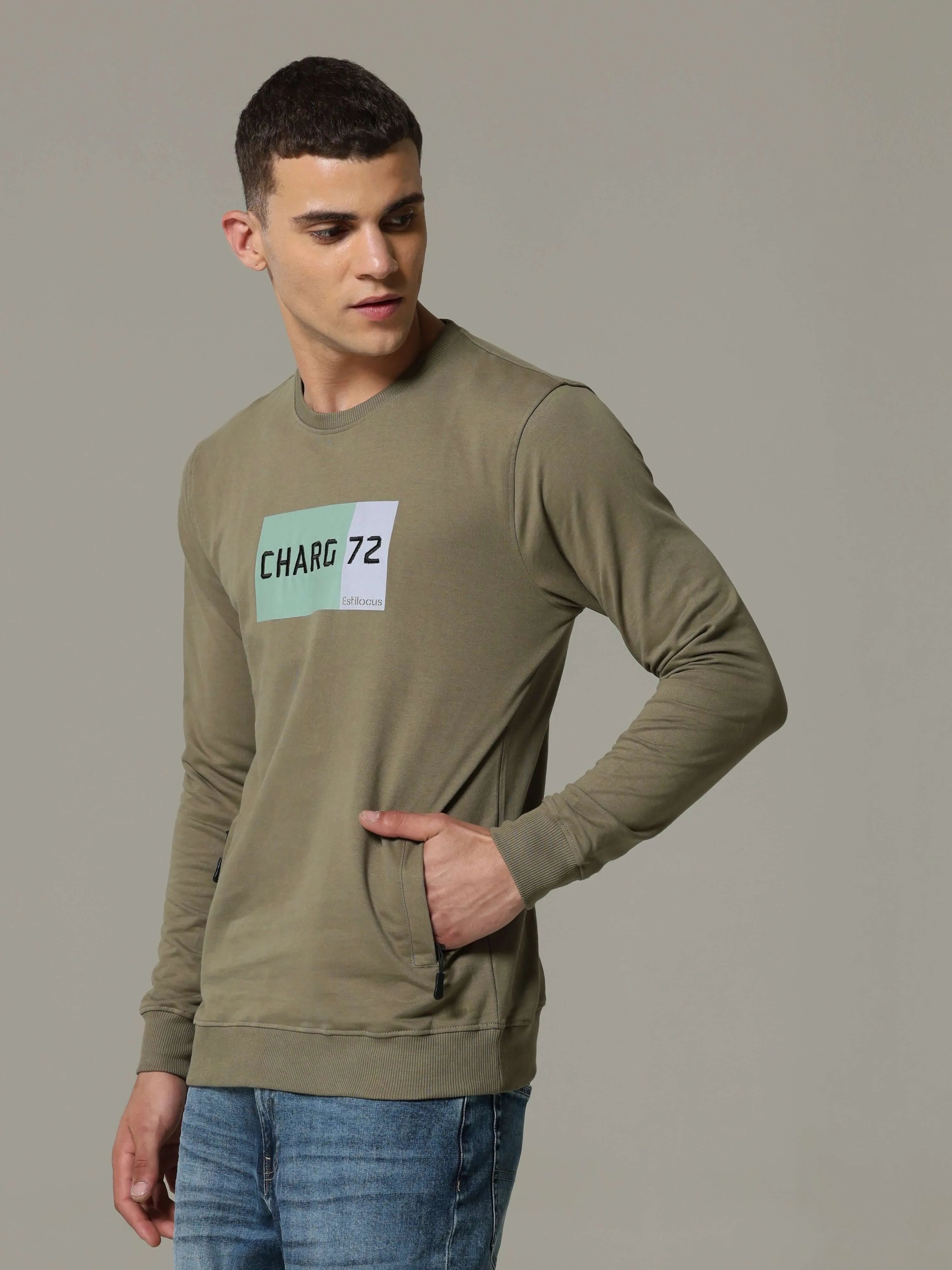 Charg Green Sweat Shirt