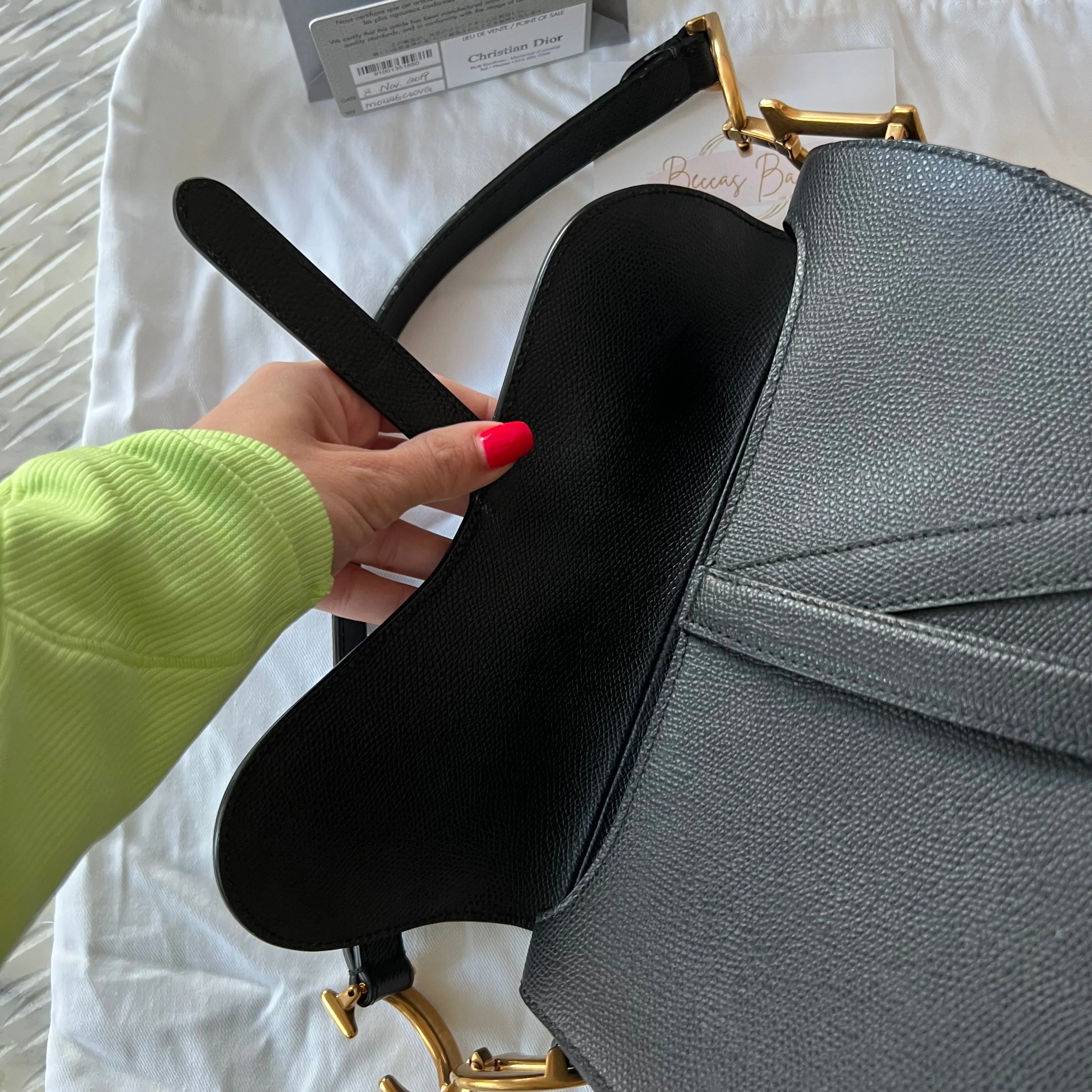 Christian Dior Saddle Bag