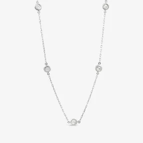 Classic 10 Diamonds By The Yard 1.00CT Necklace