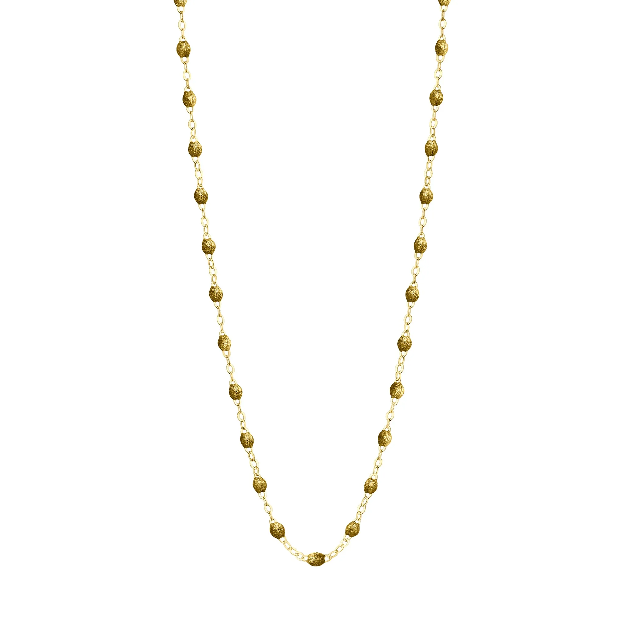 Classic Gigi Gold necklace, yellow gold, 16.5"