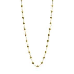 Classic Gigi Gold necklace, yellow gold, 16.5"