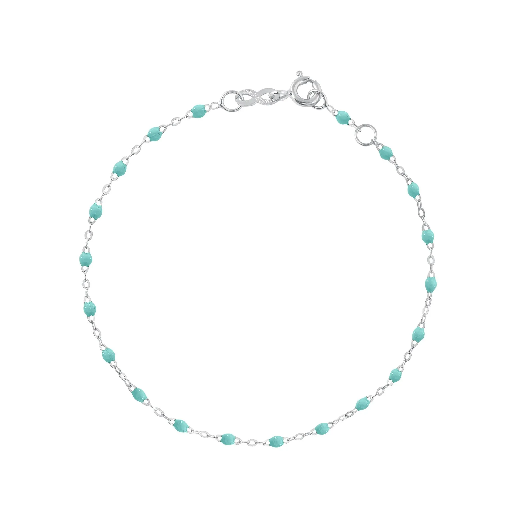 Classic Gigi Lagoon bracelet, White Gold, 5.9"