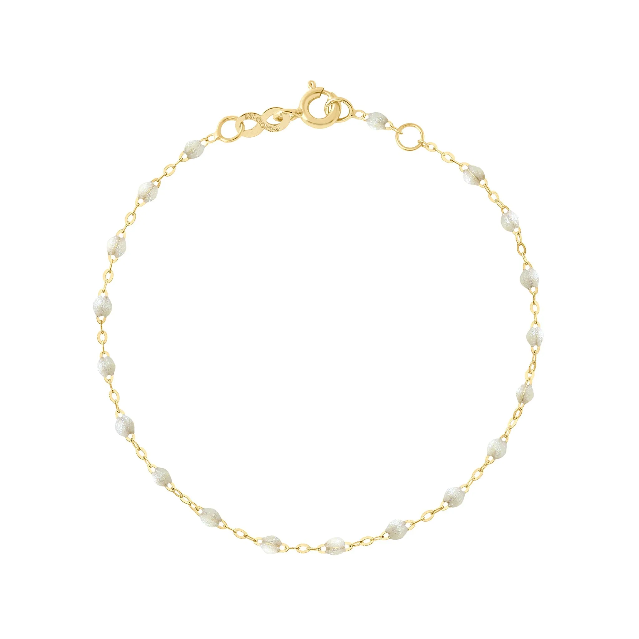 Classic Gigi Opal bracelet, Yellow Gold, 5.9"