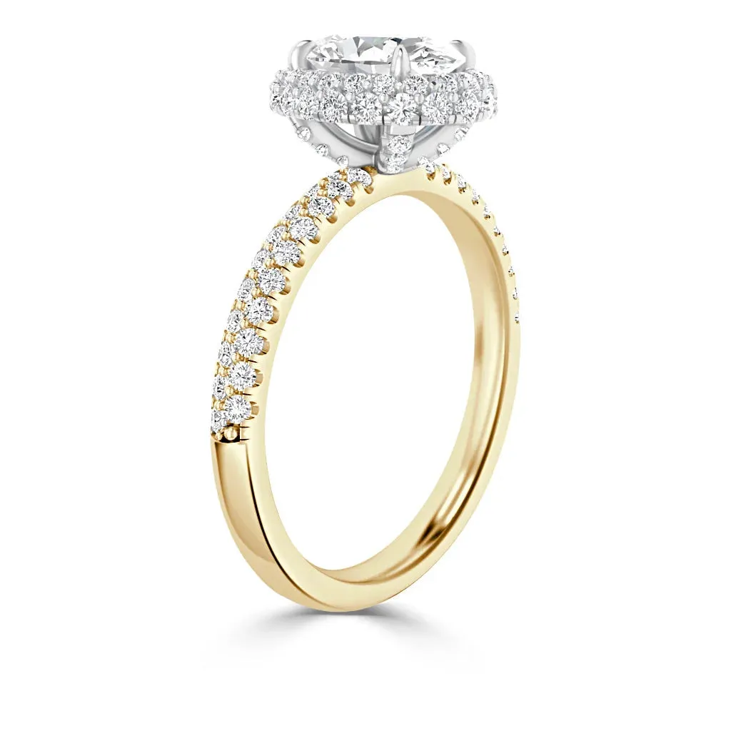 Claudia - 18ct Yellow Gold - Oval