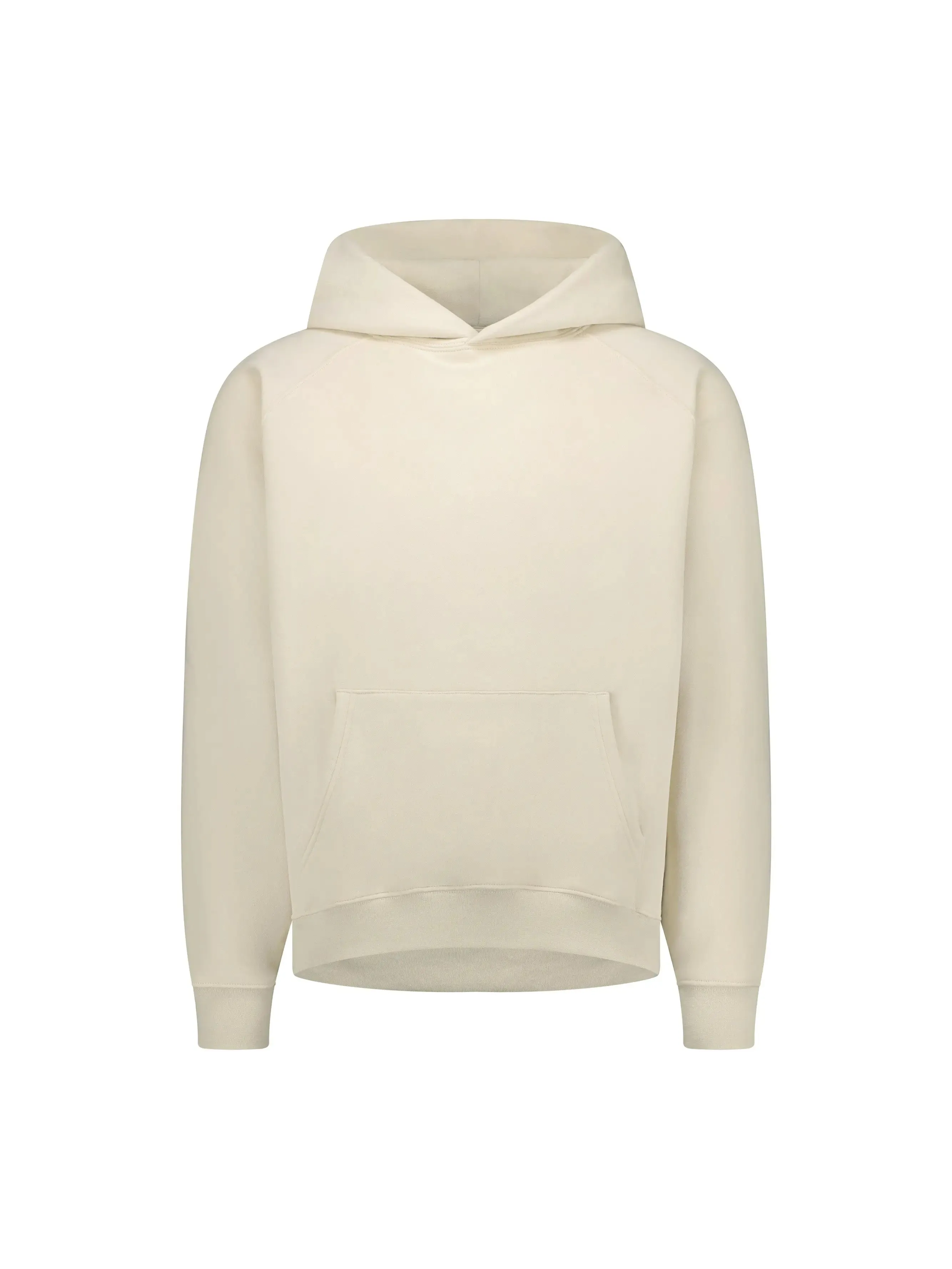 CORE Essential Raglan Sleeve Hoodie Ecru