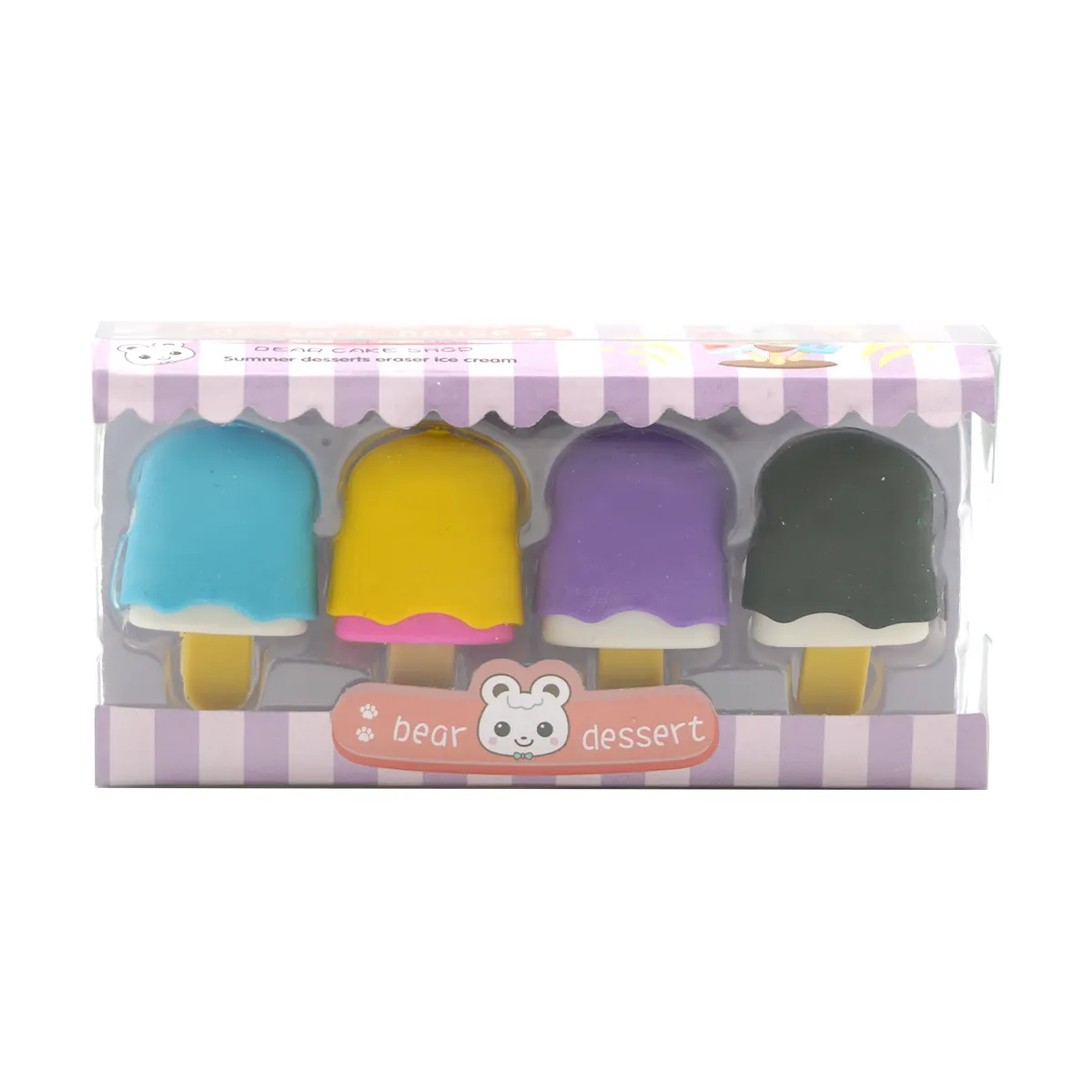 ESSENTIALS Eraser Set 3 pc