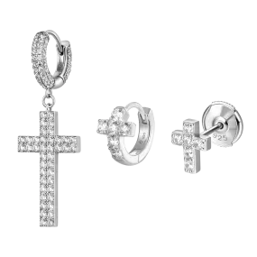 Faith  Set Of 3 Earrings