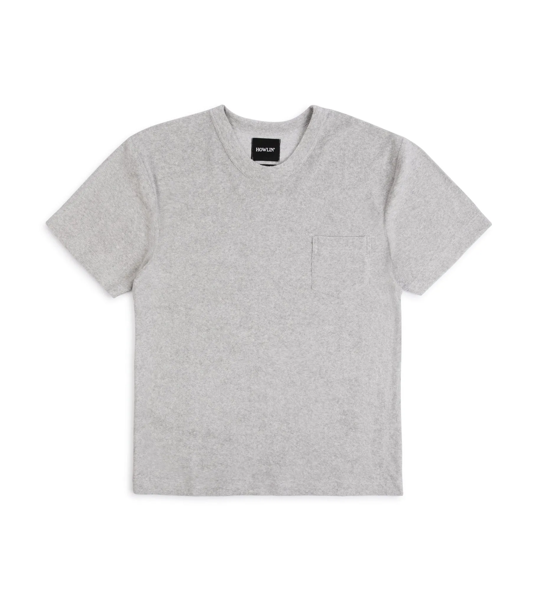 Howlin' Fons Terry Towel T-Shirt: Grey