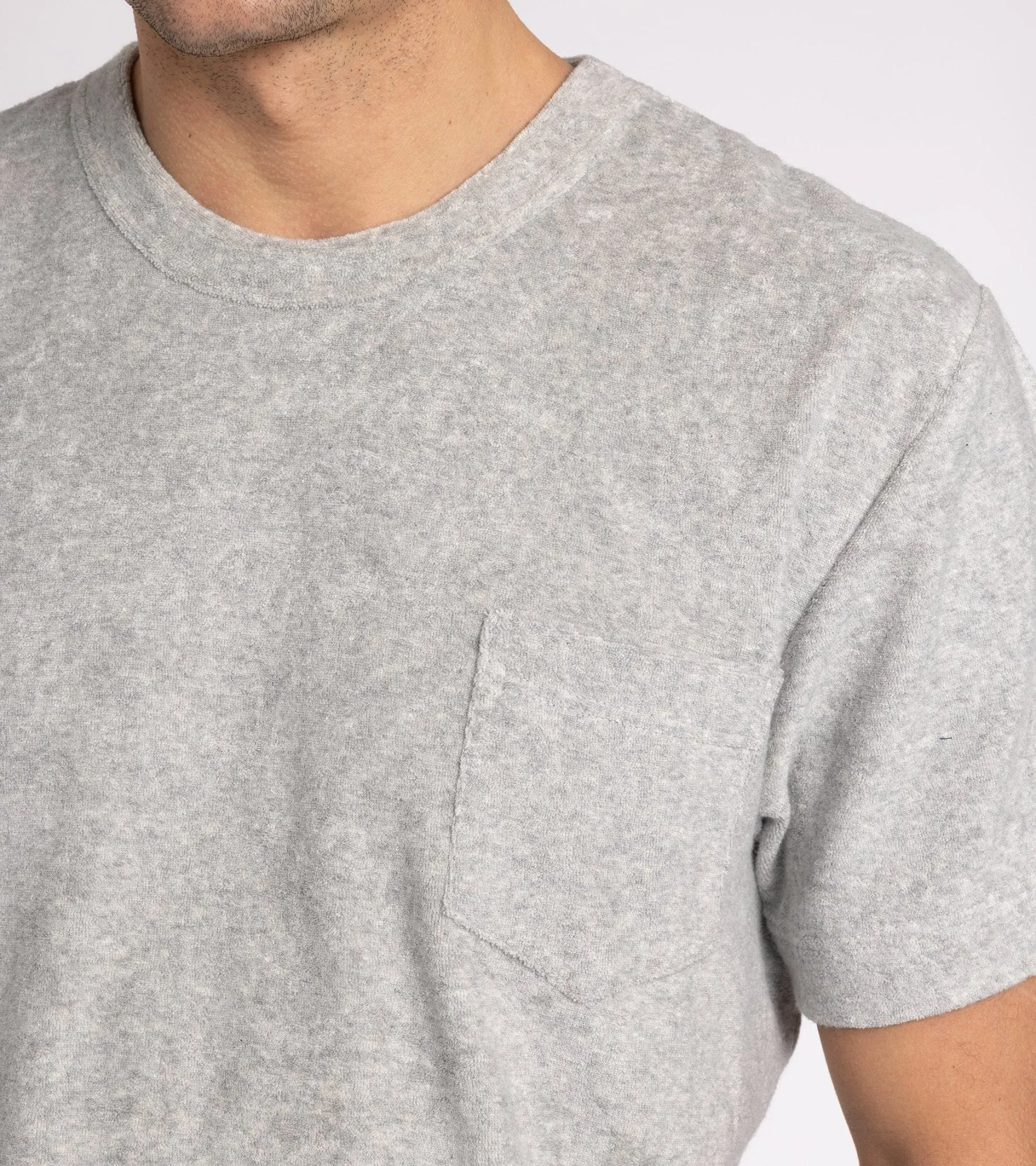 Howlin' Fons Terry Towel T-Shirt: Grey