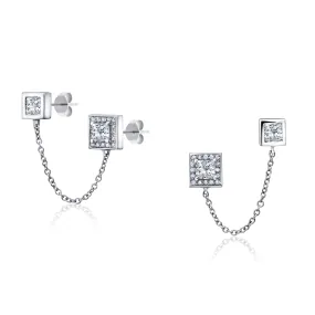 Ice Linked Earrings