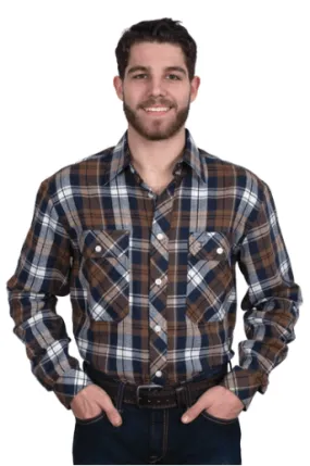 Just Country Workshirt Mens Flannel Plaid