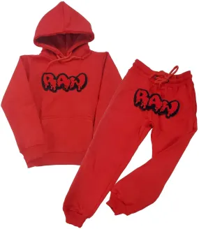 Kids Raw Drip Set (Red)