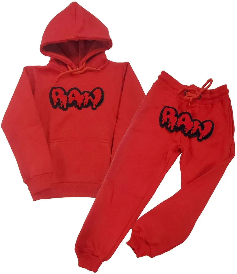 Kids Raw Drip Set (Red)