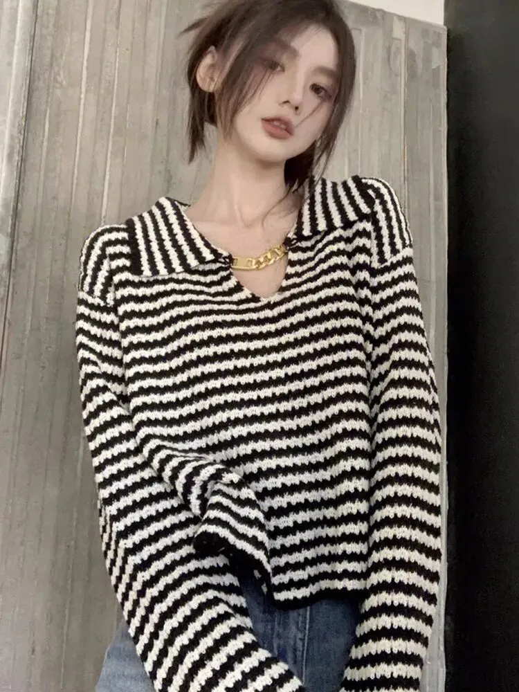 Knit Striped Longsleeve