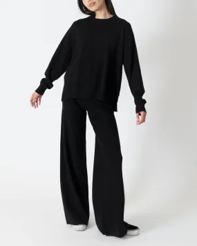 Lyla and Luxe Pico Wide Leg Knit Pant