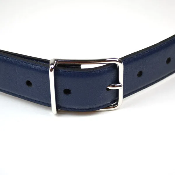 Maison Boinet - Classic Nappa Leather Belt - Navy