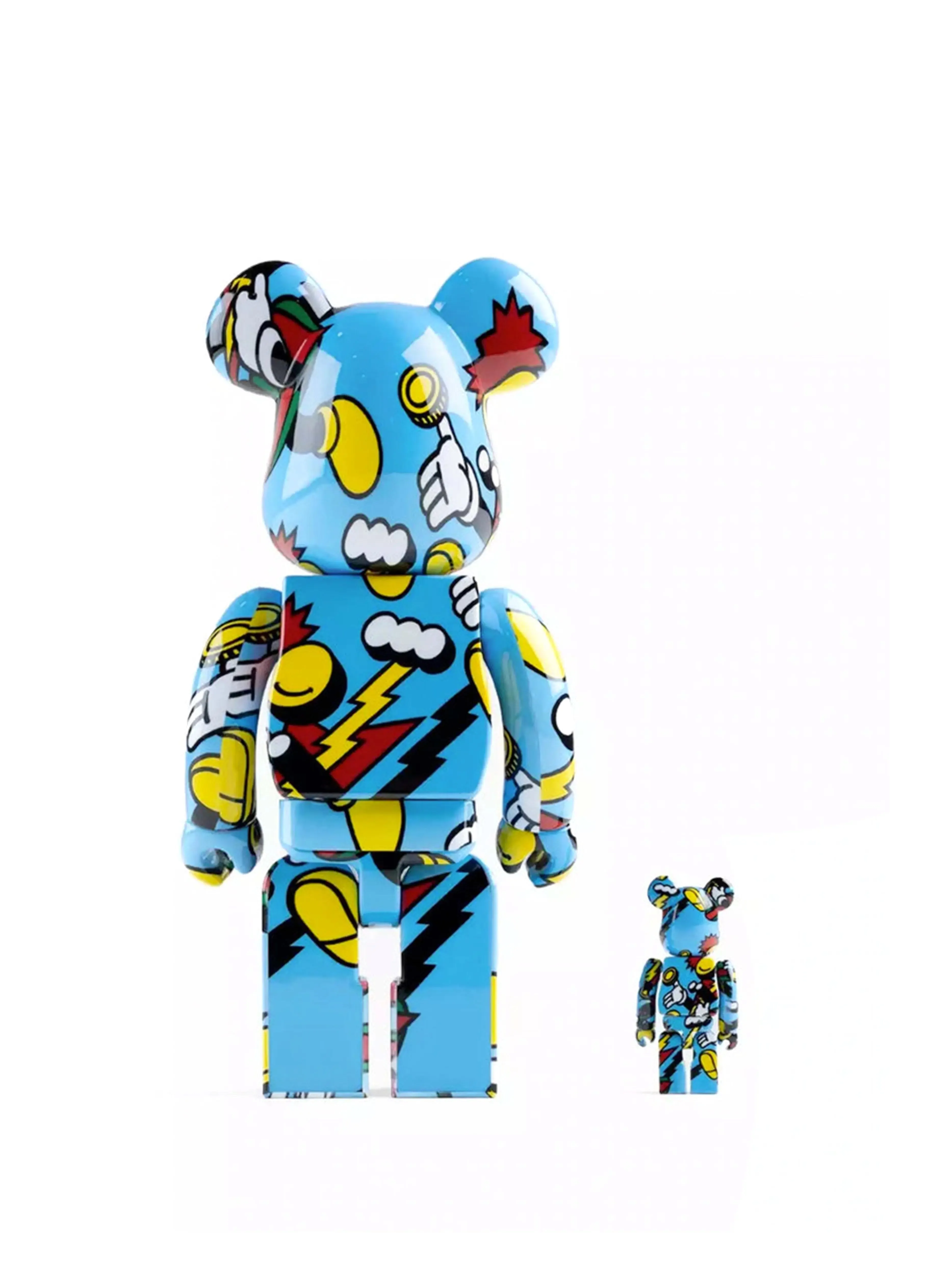 Medicom Toy Be@rbrick Grafflex 100 & 400% Set