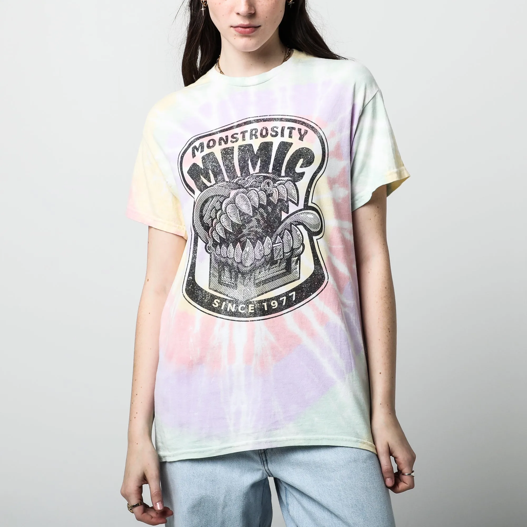 Mimic Monstrosity Since 1977 Tie Dye Tee