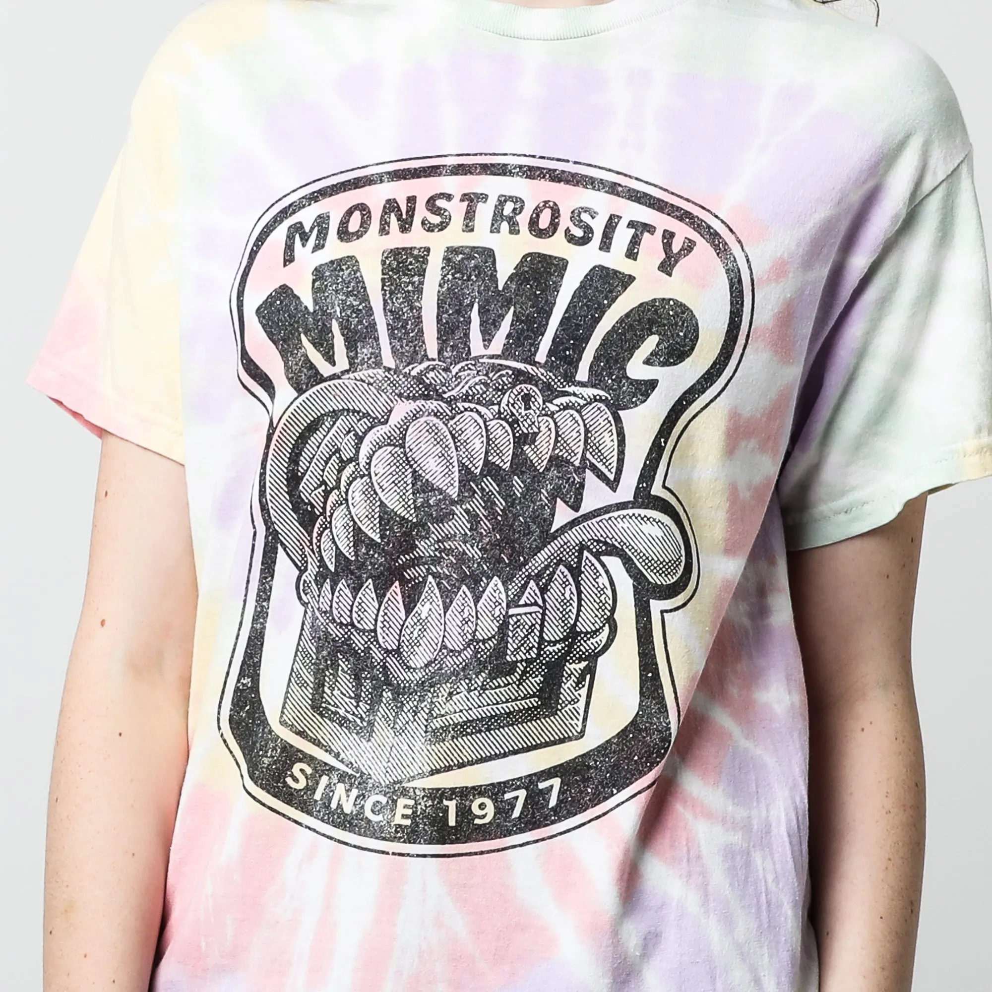 Mimic Monstrosity Since 1977 Tie Dye Tee