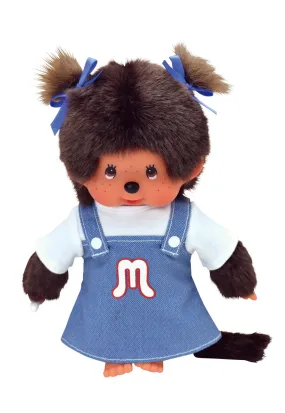 MONCHHICHI  Poppenkleding Set - Jeans Jurk