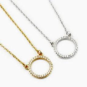 Ollie Open Circle Necklace