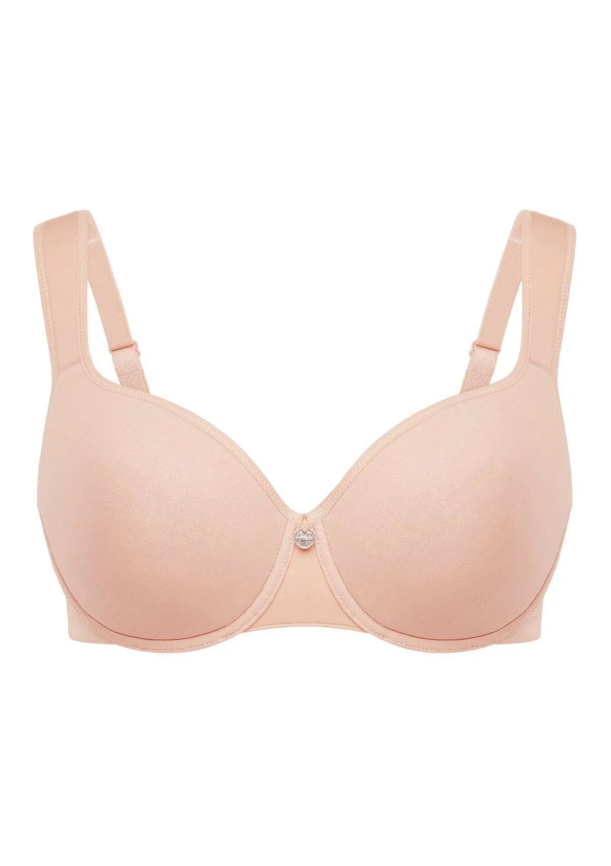 Patricia Smooth Classic Light Pink T-shirt Lightly Padded Minimizer Bra Set