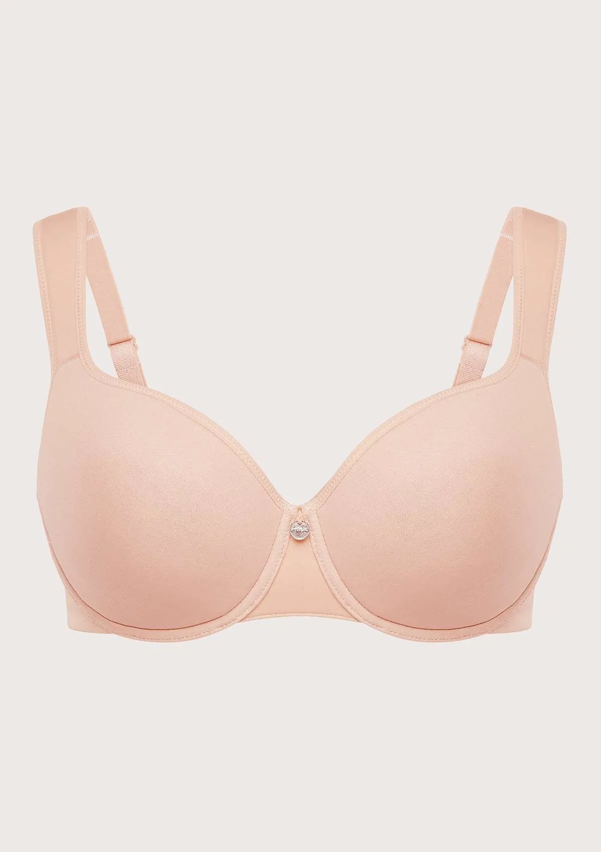 Patricia Smooth Classic Light Pink T-shirt Lightly Padded Minimizer Bra Set