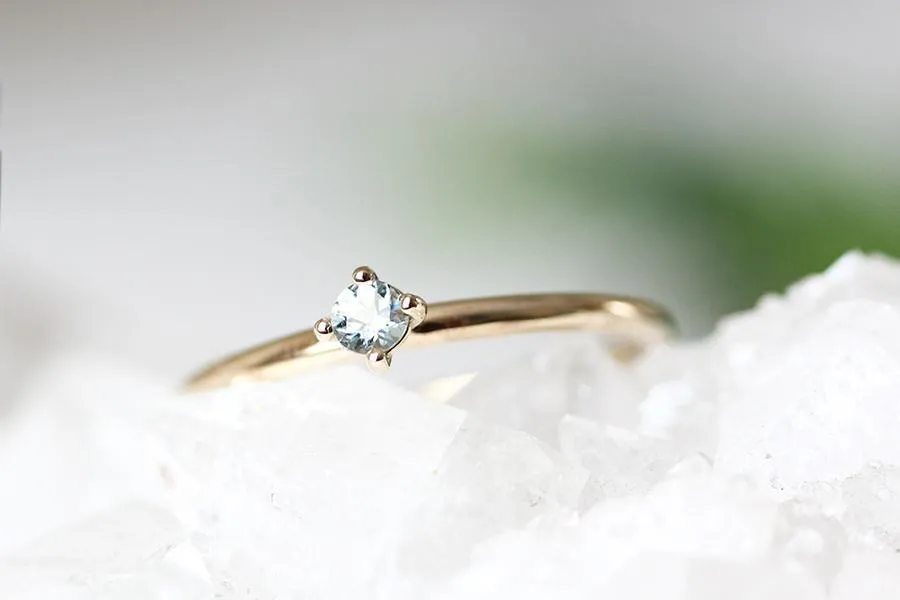 Petit Lola Aquamarine Ring