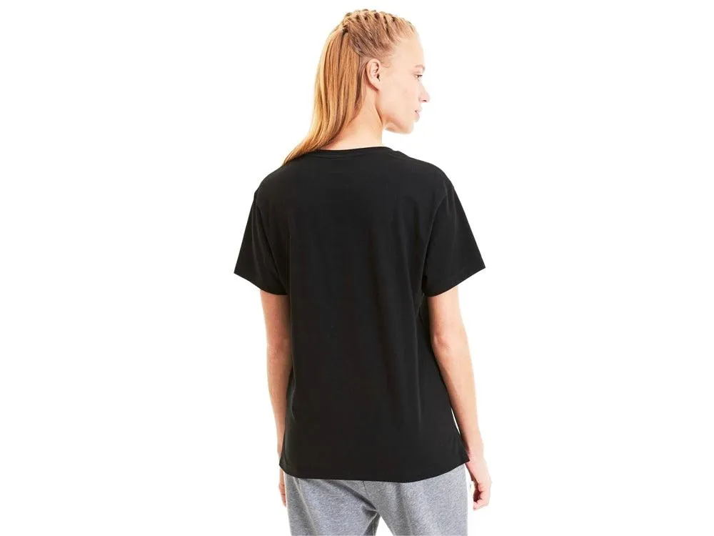 PUMA Classic Logo Tee T-Shirt Black Metallic 59551471