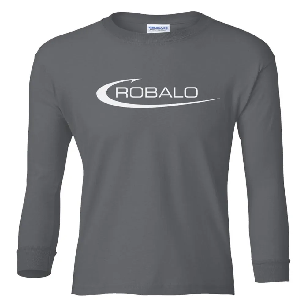 RBS49 Robalo Youth Long Sleeve Logo Tee