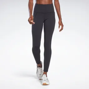 Reebok Apparel Women Lux High-Waisted Leggings Black