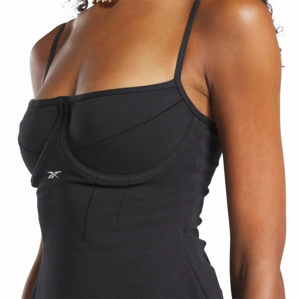 Reebok Apparel Women Reebok Classics Slim Cotton Dress BLACK