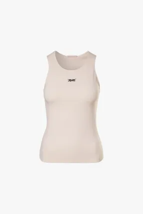 Reebok x VB Fitted Tank in Coral Glow