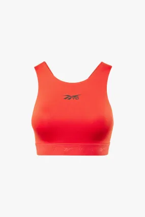 Reebok x VB Performance Bra In Instant Red